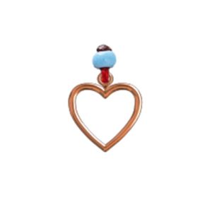 Cut Out Heart Charm