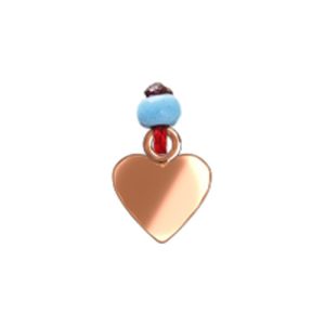 Small Solid Heart Charm