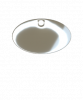 Oval Pebble Silver