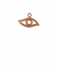 Evil Eye Rose Gold