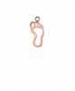 Baby Foot Rose Gold