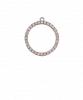 Medium Circle of Life with White Diamonds