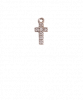 Small Cross with White Diamonds