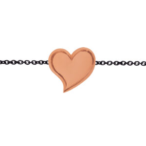 NomHeart on Rodium Plated Necklace