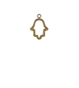 Open Hamsa Gold