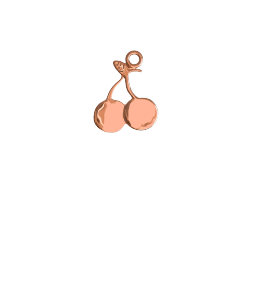 Cherries Rose Gold