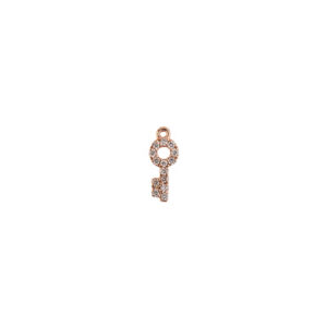Key with White Diamonds