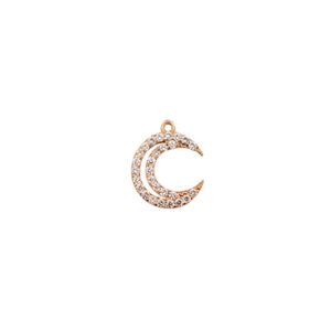 Double Moon with White Diamonds