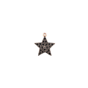 Large Star with Black Diamonds