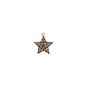 Large Star with Cognac Diamonds