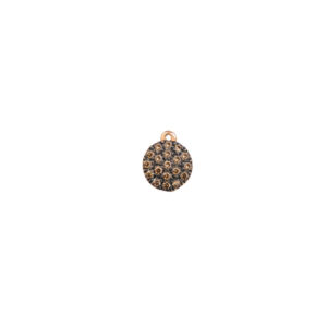 Small Pebble with Cognac Diamonds