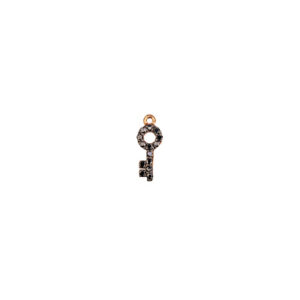Key with Black Diamonds