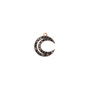 Double Moon with Black Diamonds