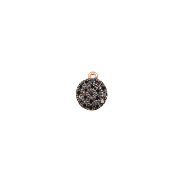 Small Pebble with Black Diamonds
