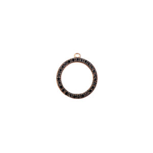 Medium Circle of Life with Black Diamonds
