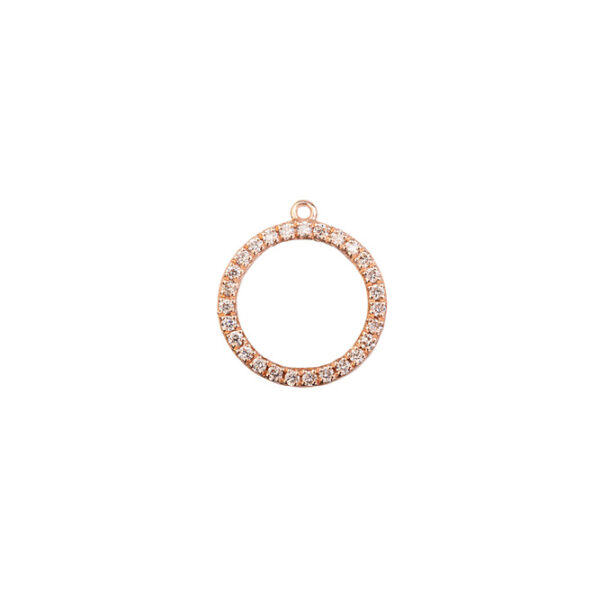 Medium Circle of Life with White Diamonds