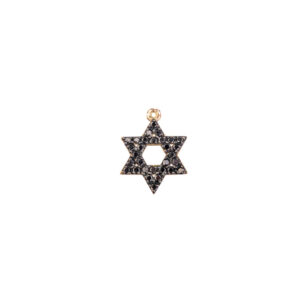 Star of David with Black Diamonds