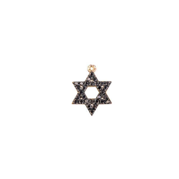 Star of David with Black Diamonds