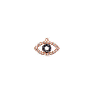 Evil Eye with Black Diamonds