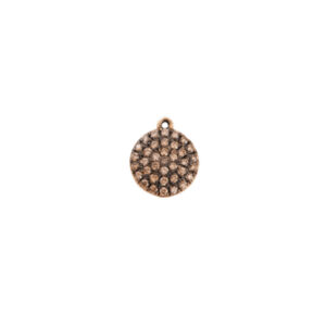 Medium Pebble with Cognac Diamonds