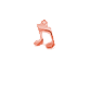 Music Note Rose Gold
