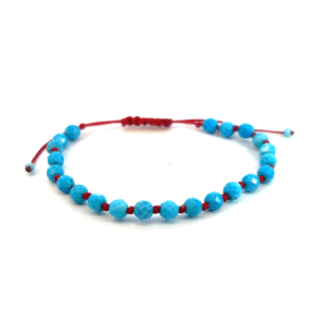 Blue Spinel with red Bracelet