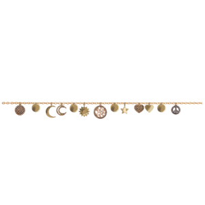 Cognac Circle of Life Necklace